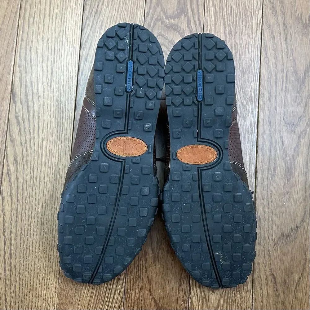 Cole Haan Men’s Air Griffin Brown Leather Casual Lace-Up Shoes‎ Size 11